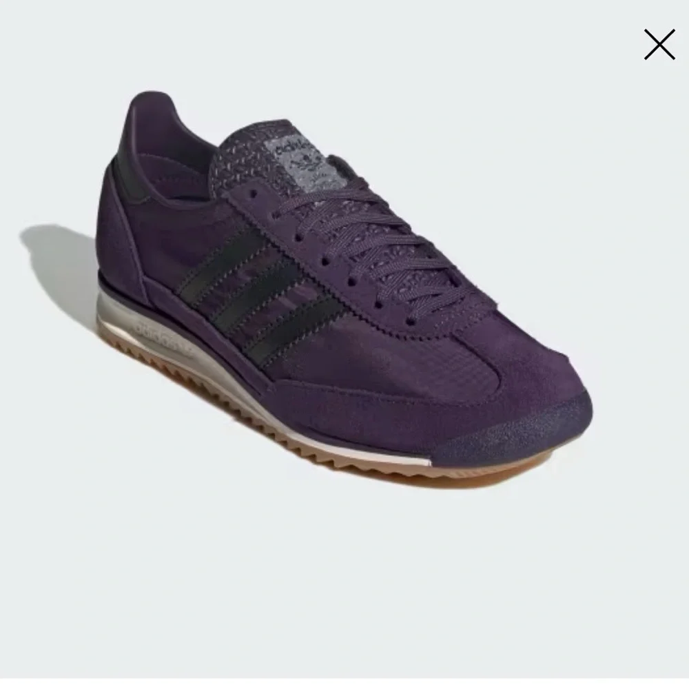 adidas SL 72 OG Women's Sneaker - Plum and Black - Picture 5 of 11